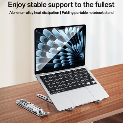 Yesido LP07 støtte til 13 tommer - 20 tommer laptop, Sølv
