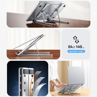 Yesido LP07 støtte til 13 tommer - 20 tommer laptop, Sølv