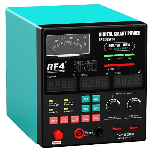 Stabiliseret DC Strømkilde RF4 RF-3005 Pro