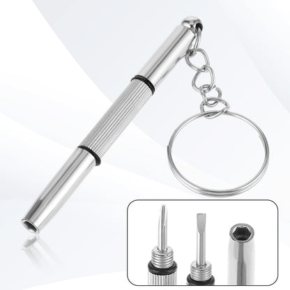 Skruetrækker Techsuit ST1 til Briller, Sølvfarvet