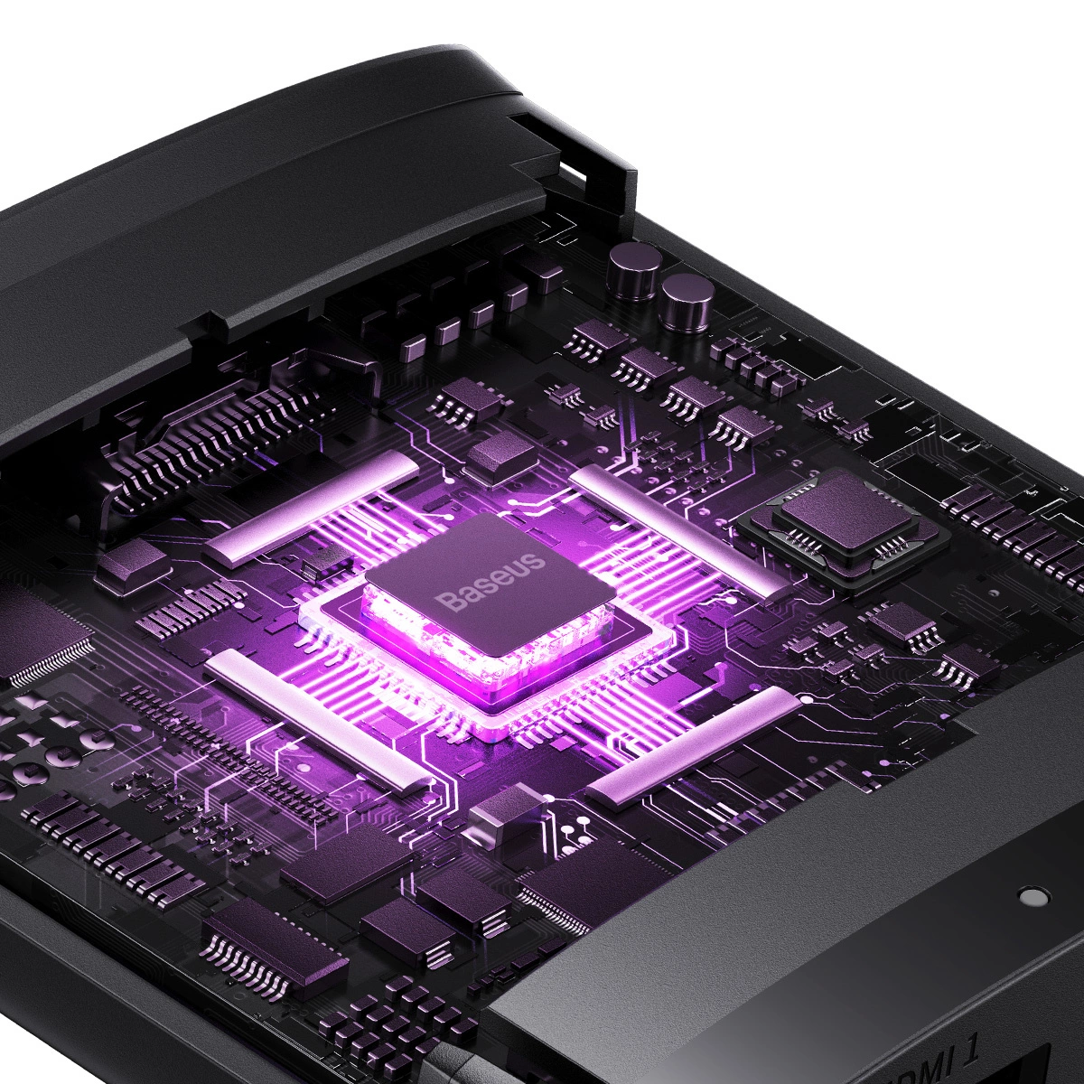 Switch Video HDMI Baseus AirJoy Bidirectional, Sort B01331105111-00