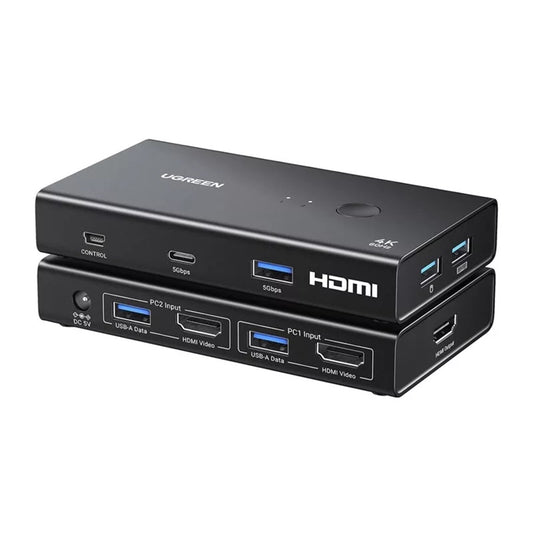 HDMI Video Switch UGREEN AK502 (45452), Sort