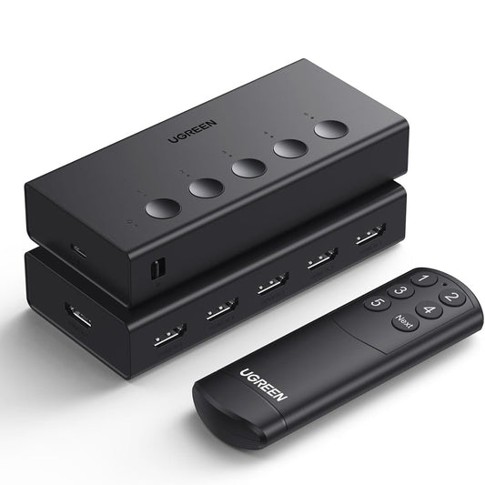 HDMI Video Switch UGREEN CM568 (90512), Sort