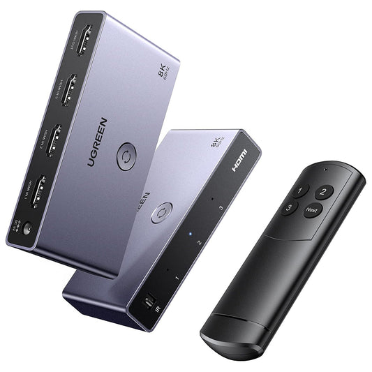 HDMI Video Switch UGREEN CM624 (15604), Grå