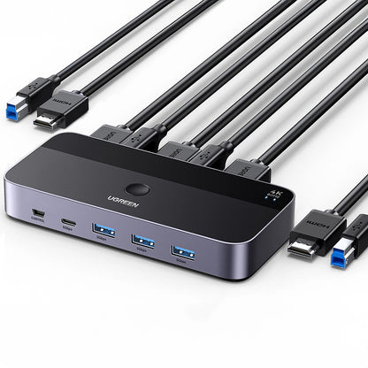 HDMI Video Switch UGREEN CM664, Sort