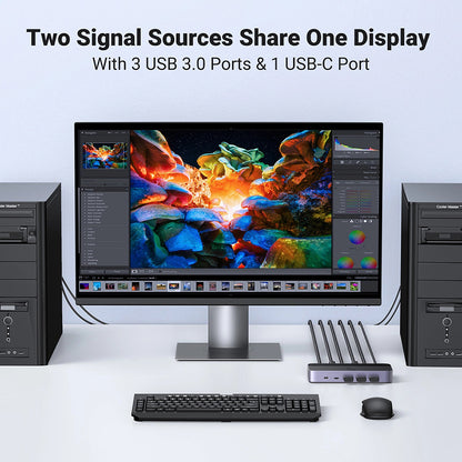 HDMI Video Switch UGREEN CM664, Sort