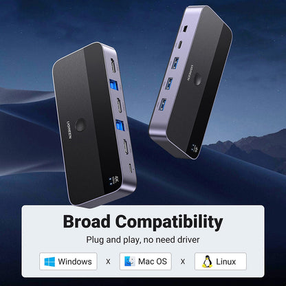 HDMI Video Switch UGREEN CM664, Sort