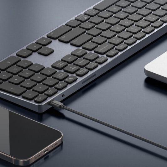 Bluetooth-tastatur DUX DUCIS LK, Hvid