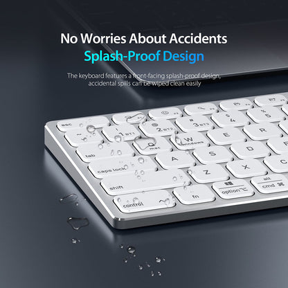Bluetooth-tastatur DUX DUCIS LK Mini, Hvid