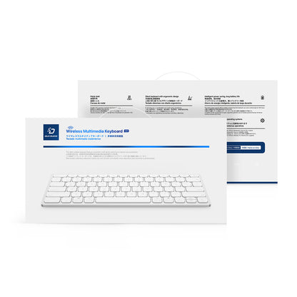 Bluetooth-tastatur DUX DUCIS LK Mini, Hvid