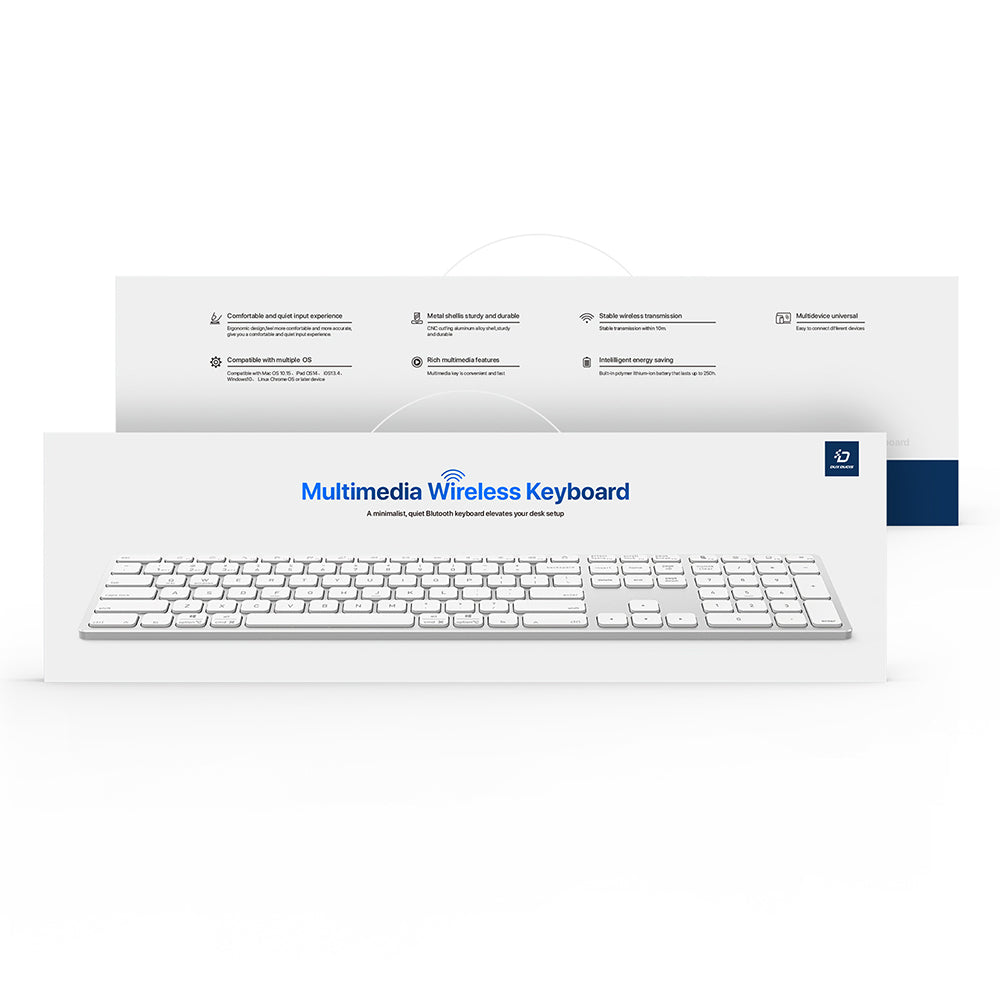 Bluetooth-tastatur DUX DUCIS LK, Sort