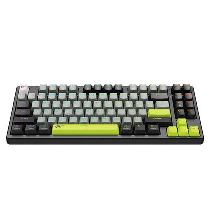 Gamingtastatur HAVIT KB904L, RGB, 1.8m, Sort Grøn