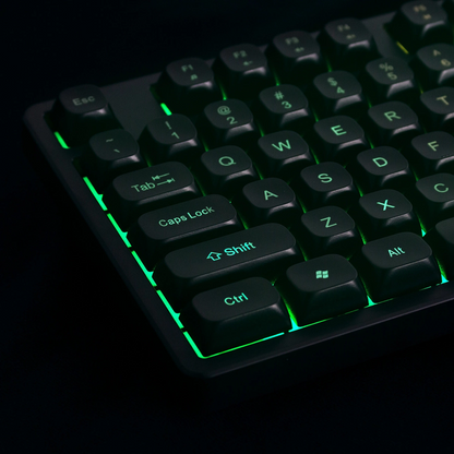 Gaming Tastatur Wired USB WZK WKG-200, RGB, 1,5m, Sort