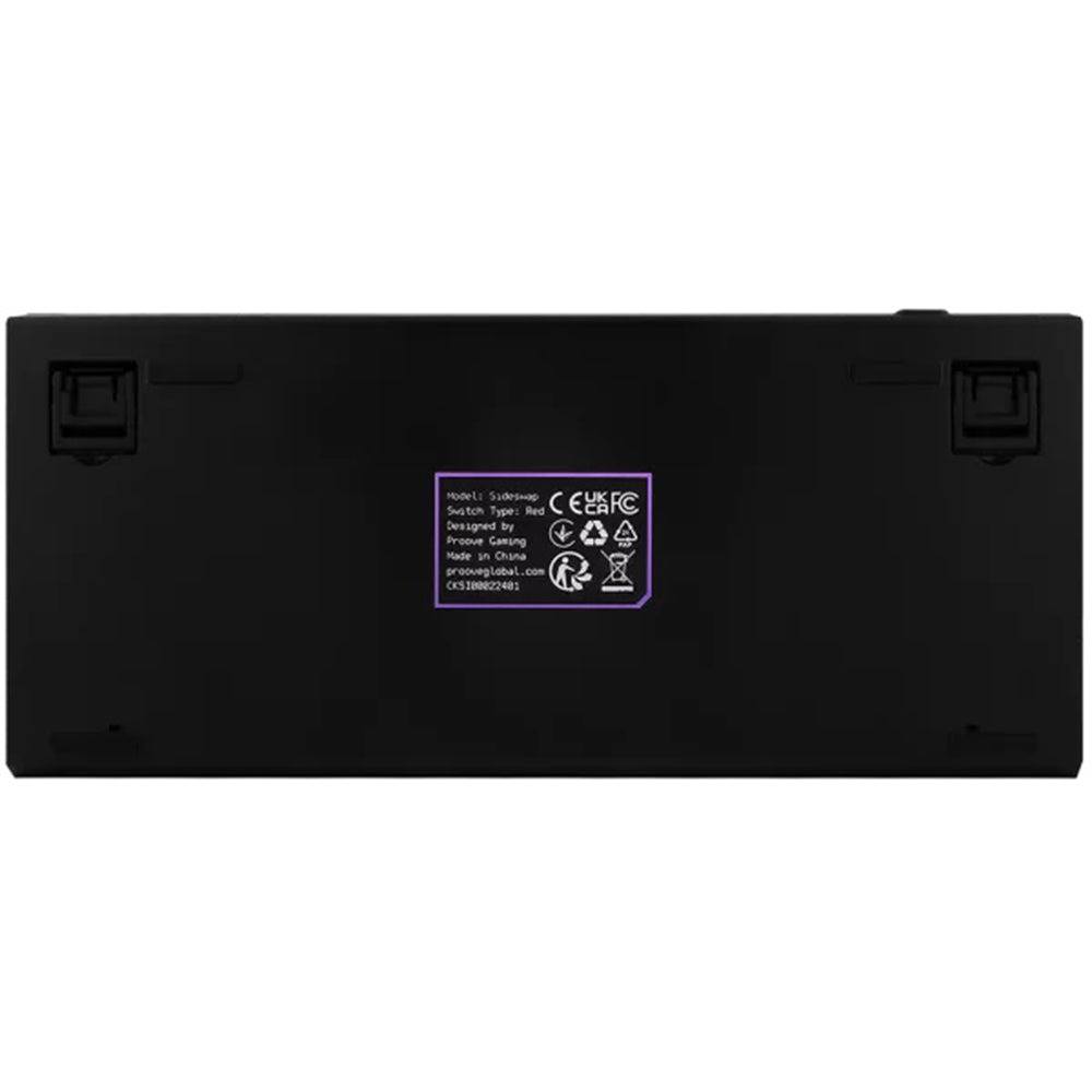 Gamingtastatur Wired USB Proove Sideswap, RGB, 1,5m, Sort CKSIEN00022401