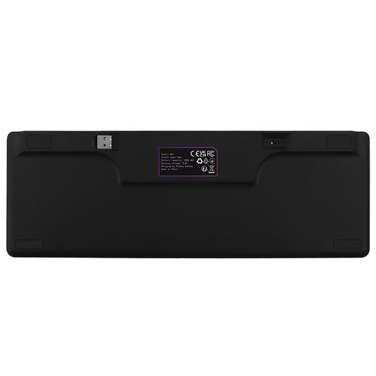 Gamingtastatur Wireless Proove AFK, RGB, BT / Wi-Fi / Kablet, 1.5m, Sort WKAFKEN22001