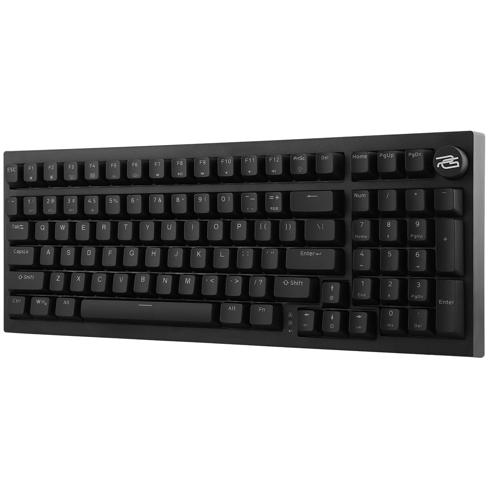Gamingtastatur Wireless Proove Slicker, RGB, BT / Wi-Fi / Kablet, 1.8m, Sort WKSLEN00022401
