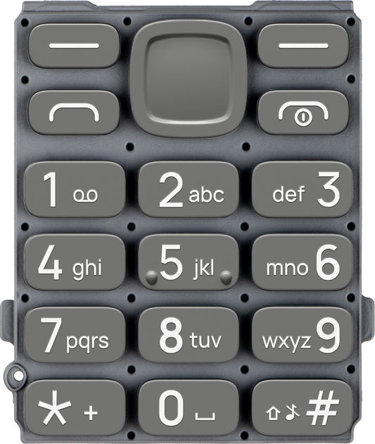 Latin Tastatur HMD 130 Music, Grå, Service Pack SP20Z14Z1457Y