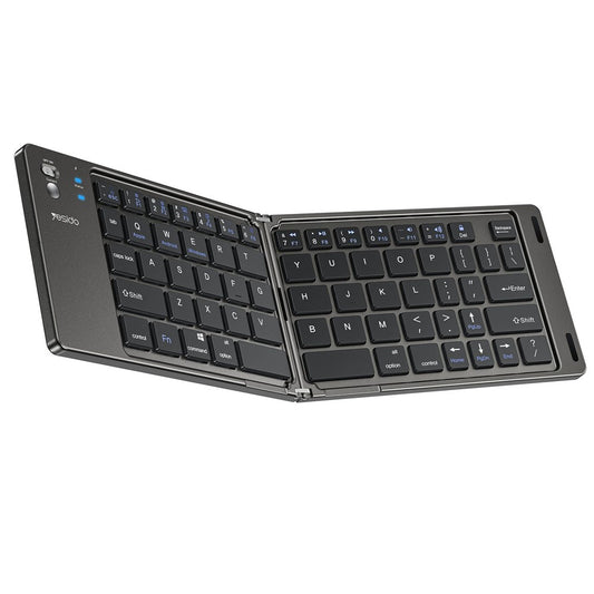 Foldbar Bluetooth Tastatur Yesido KB27, Sort