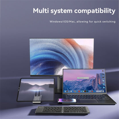 Foldbar Bluetooth Tastatur Yesido KB27, Sort
