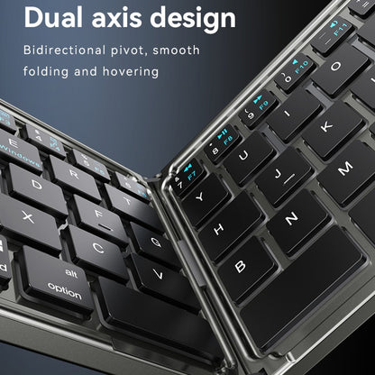 Foldbar Bluetooth Tastatur Yesido KB27, Sort
