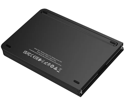 HOCO GM71 Foldbar Bluetooth Tastatur, Sort