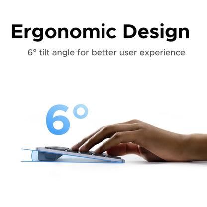 UGREEN K552 trådløst tastatur (75163), BT / Wi-Fi, Sort