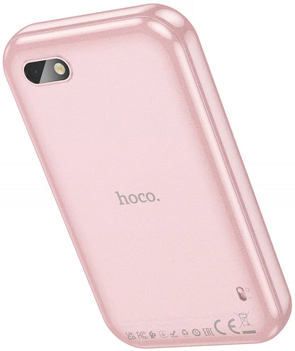 Mobiltelefon HOCO Y102 Kids, 2G, 2.8 tommer skærm, Pink