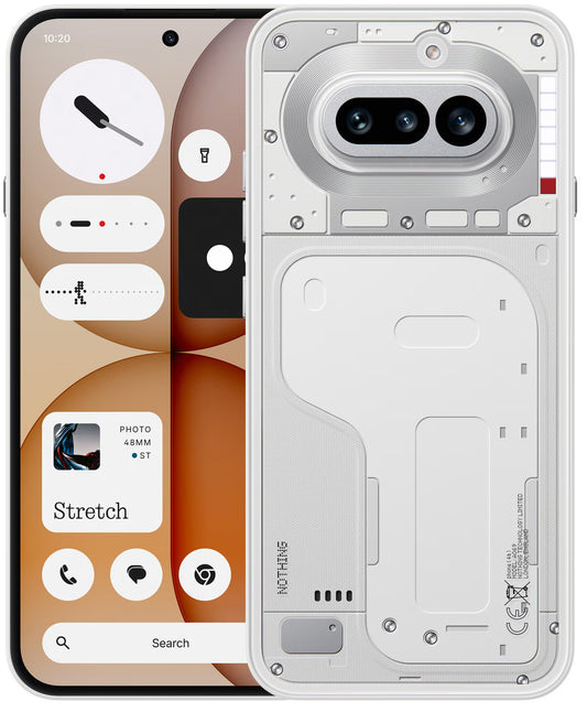 Mobiltelefon Nothing Phone (4a), 256GB, 12GB, Hvid A10400279