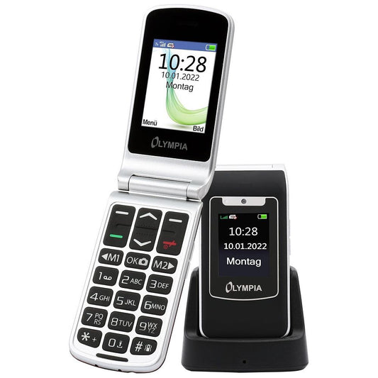 Mobiltelefon Olympia Style Duo, 48MB, Sort 2299