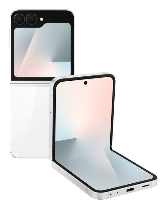 Mobiltelefon Samsung Galaxy Z Flip7 FE, 128GB, 8GB, Hvid SM-F761BZWGEUB