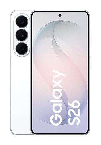 Samsung Galaxy S26 Mobile Phone, 256GB, 12GB, White SM-S942BZWEUB