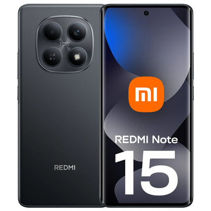 Mobiltelefon Xiaomi Redmi Note 15 4G, 128GB, 6GB, Sort MZB0M8GEU