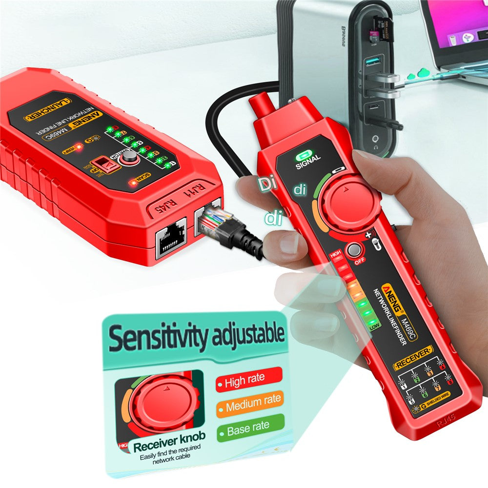 UTP Netværkskabel Tester ANENG M469C