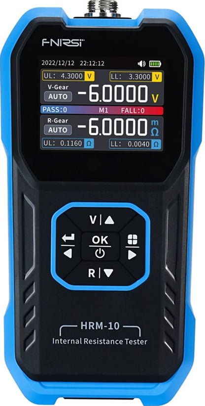 Fnirsi HRM-10 servicetester til måling af intern modstand og batterispænding / akkumulator