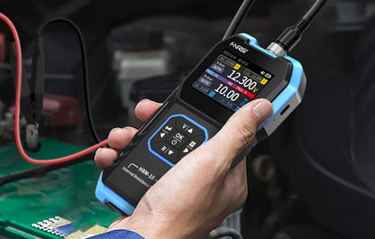 Fnirsi HRM-10 servicetester til måling af intern modstand og batterispænding / akkumulator