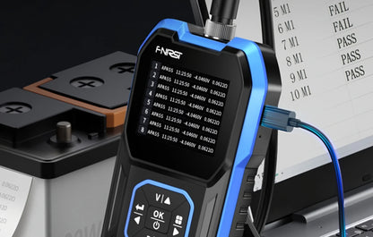 Fnirsi HRM-10 servicetester til måling af intern modstand og batterispænding / akkumulator