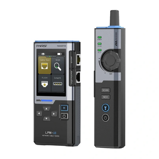 Fnirsi LPM-10A servicetester til RJ45 / RJ11 kabler