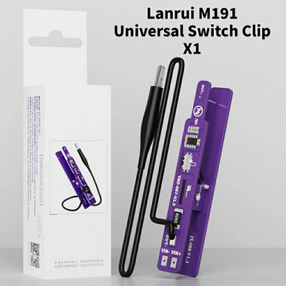 Lanrui M191 servicetester til batteri til Android / Apple iPhone-serien
