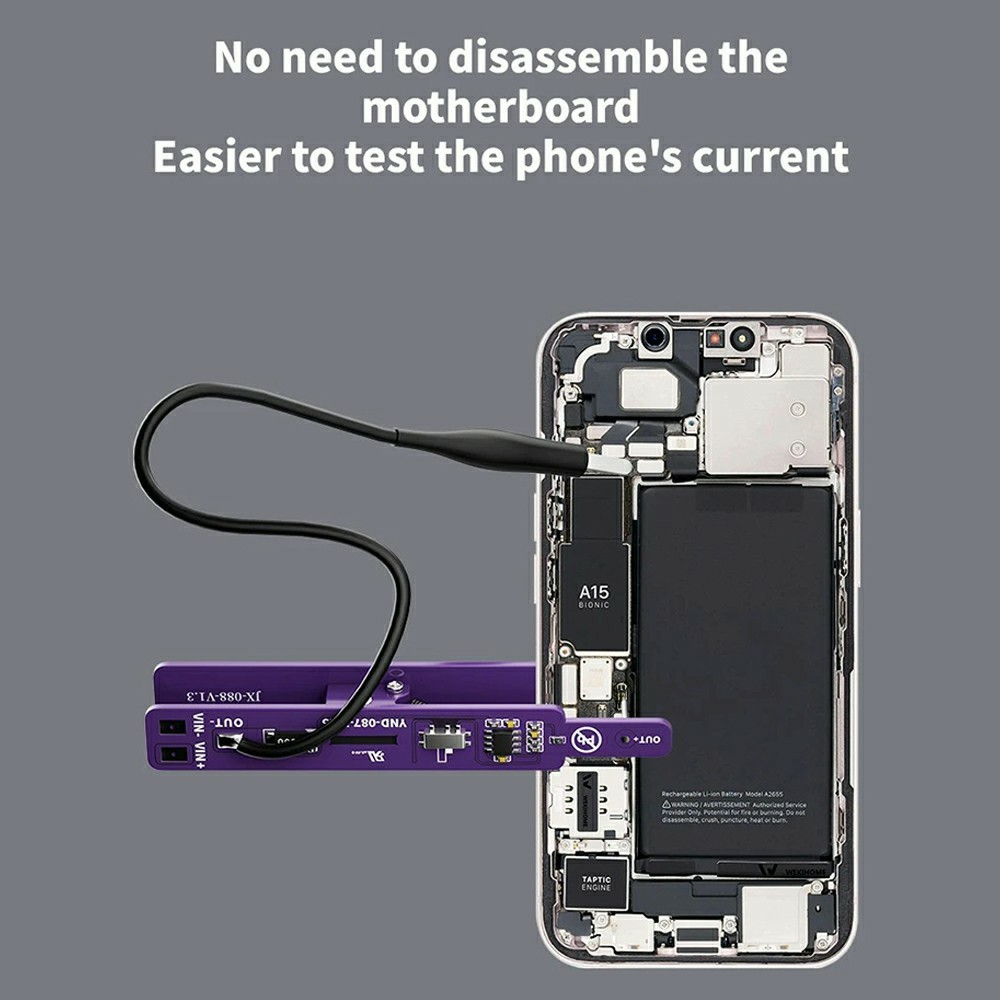 Lanrui M191 servicetester til batteri til Android / Apple iPhone-serien