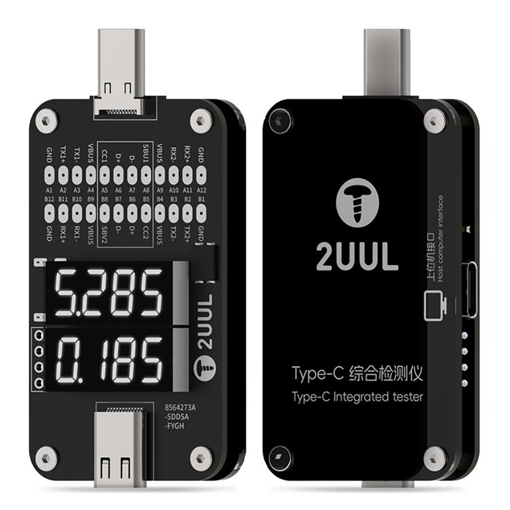 Spændingstester 2UUL PW32, USB-C