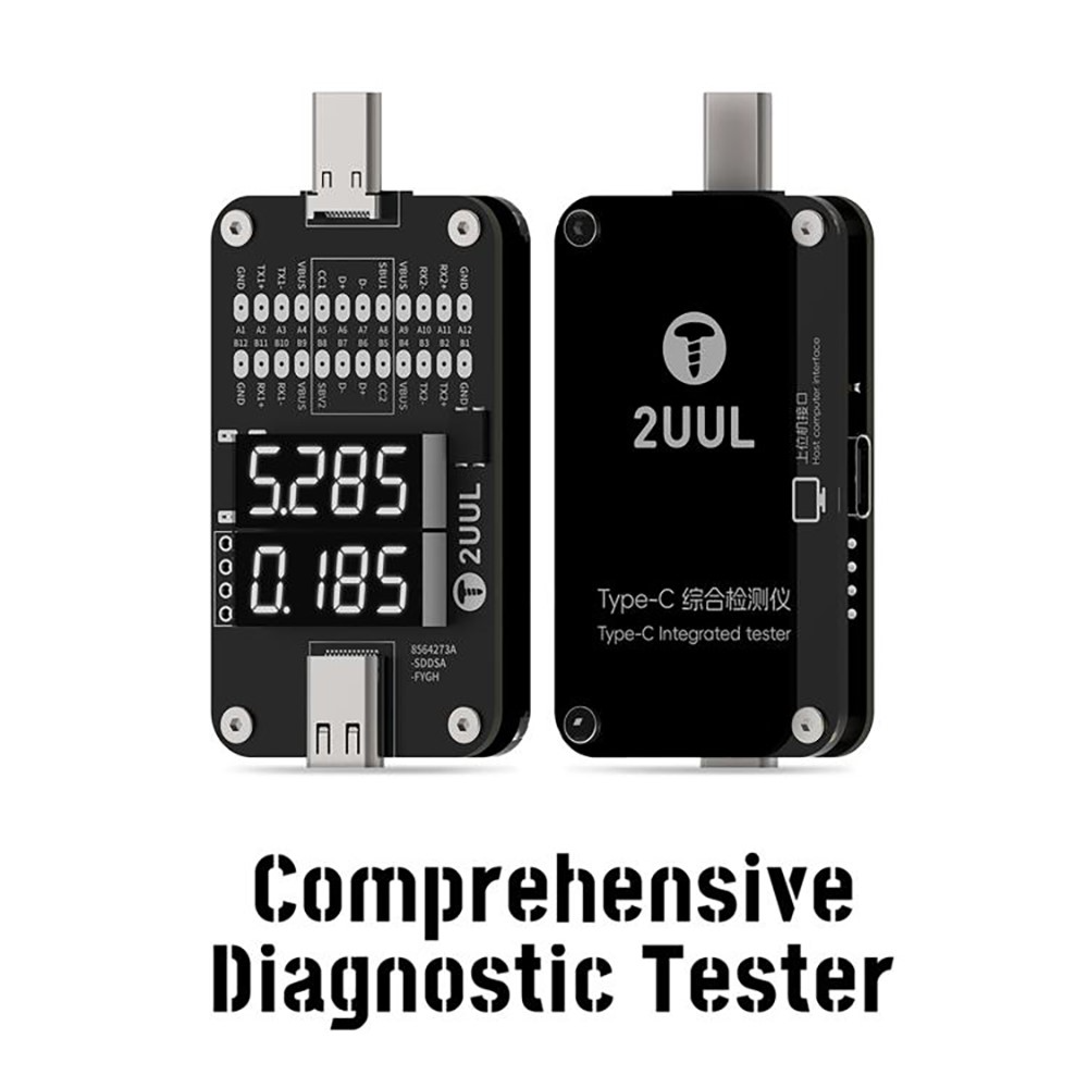 Spændingstester 2UUL PW32, USB-C
