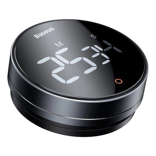 Timer Temporizator Baseus Heyo Rotation Pro, Sort, Genforseglet FMDS000013