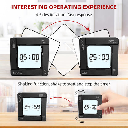 OEM EN7019 Flip Timer, Black