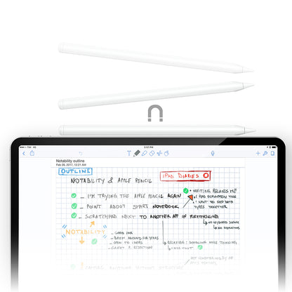 Touch Pen Acefast V1, Active Version, White
