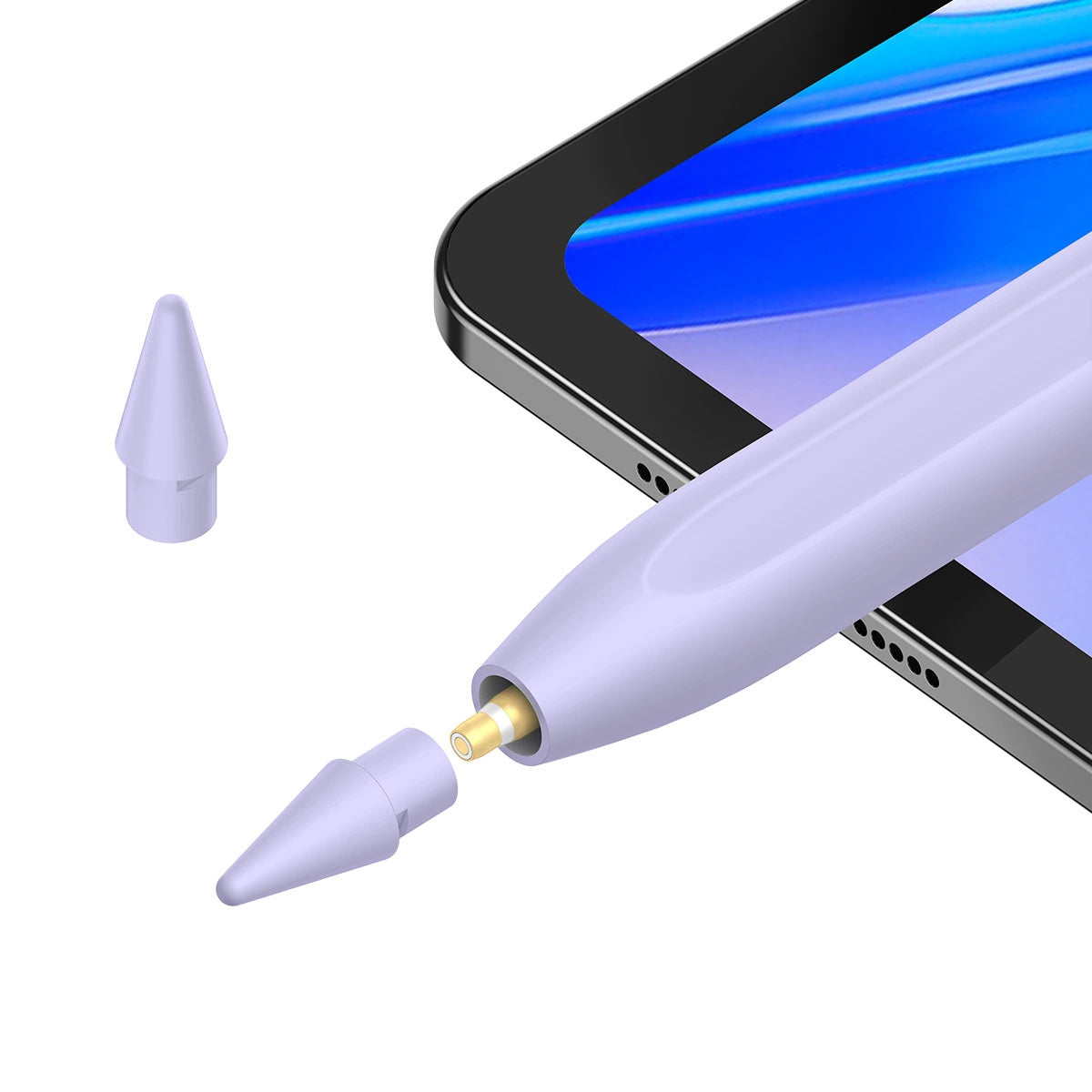 Touch Pen Baseus Smooth Writing 2 Series til Apple iPad, Aktiv Trådløs Version, Lilla SXBC060105