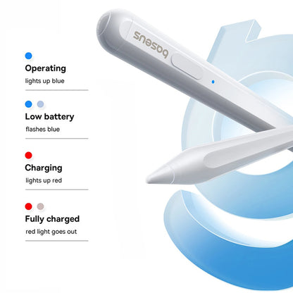 Touch Pen Baseus Smooth Writing 2 Series til Apple iPad, Aktiv Trådløs Version, Hvid P80015802213-03