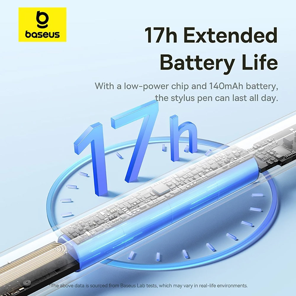 Touch Pen Baseus Smooth Writing 3 Series til Apple iPad, Aktiv Trådløs Version, Hvid P80080806213-00