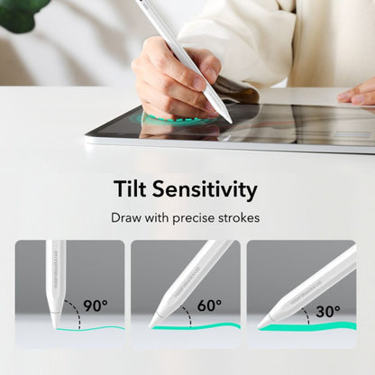 Touch Pen ESR Geo til Apple iPad, Aktiv Version, Hvid