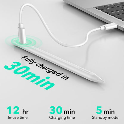 Touch Pen ESR Geo til Apple iPad, Aktiv Version, Hvid