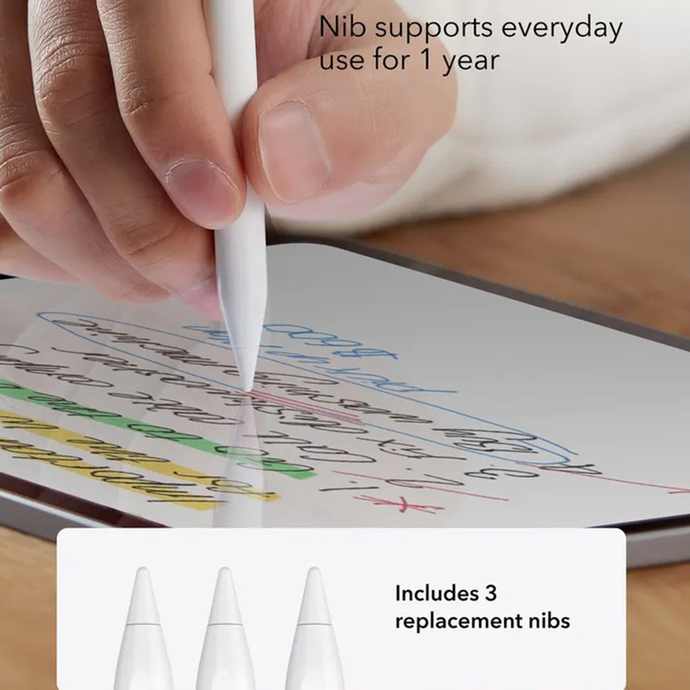 Touch Pen ESR til Apple iPad, Aktiv Version, Hvid